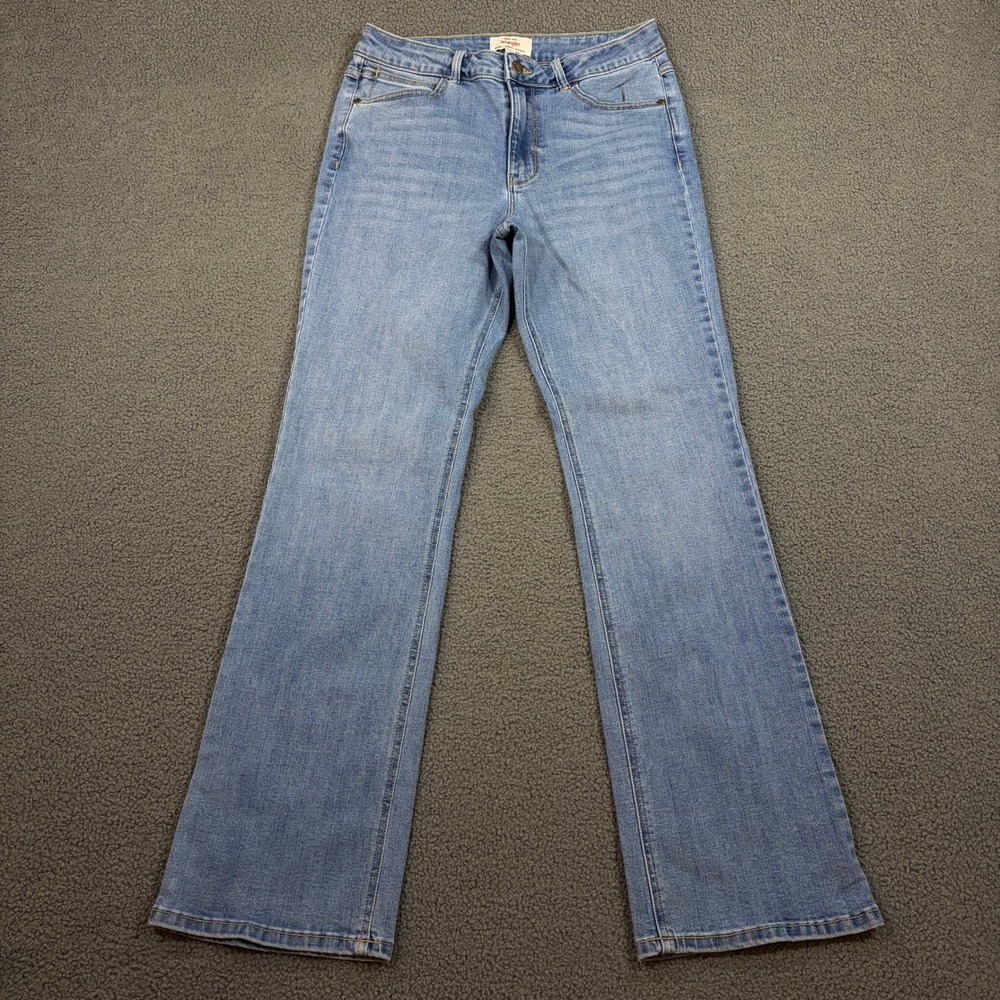 Wrangler Jeans Womens 8 Blue Bootcut Mid Rise Stretch Denim 1802564 Western